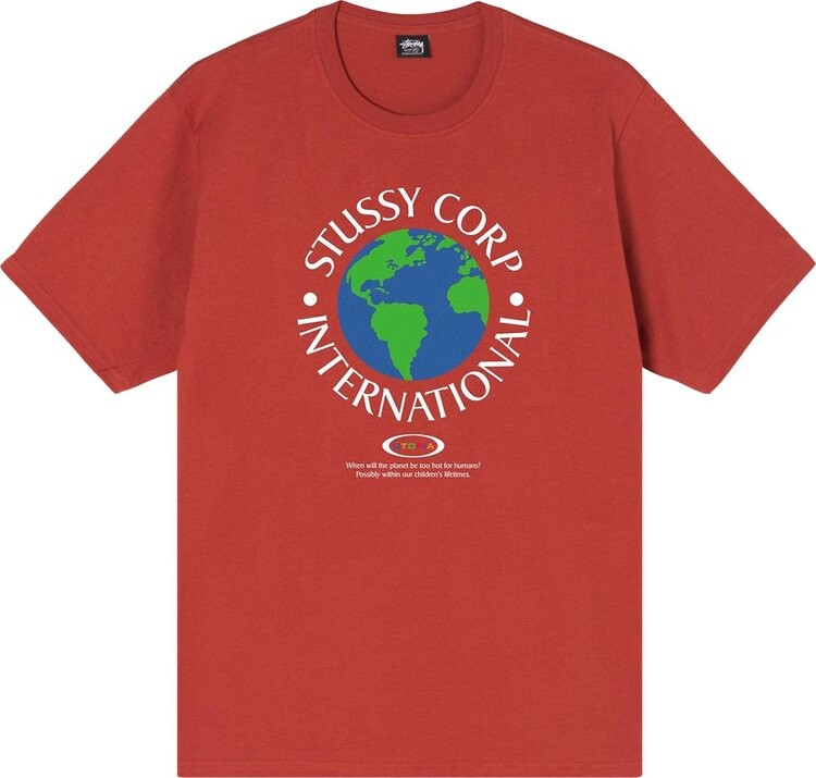 Футболка Stussy Utopia Tee 'Brick', красный
Футболка Stussy Utopia Tee 'Brick', красный