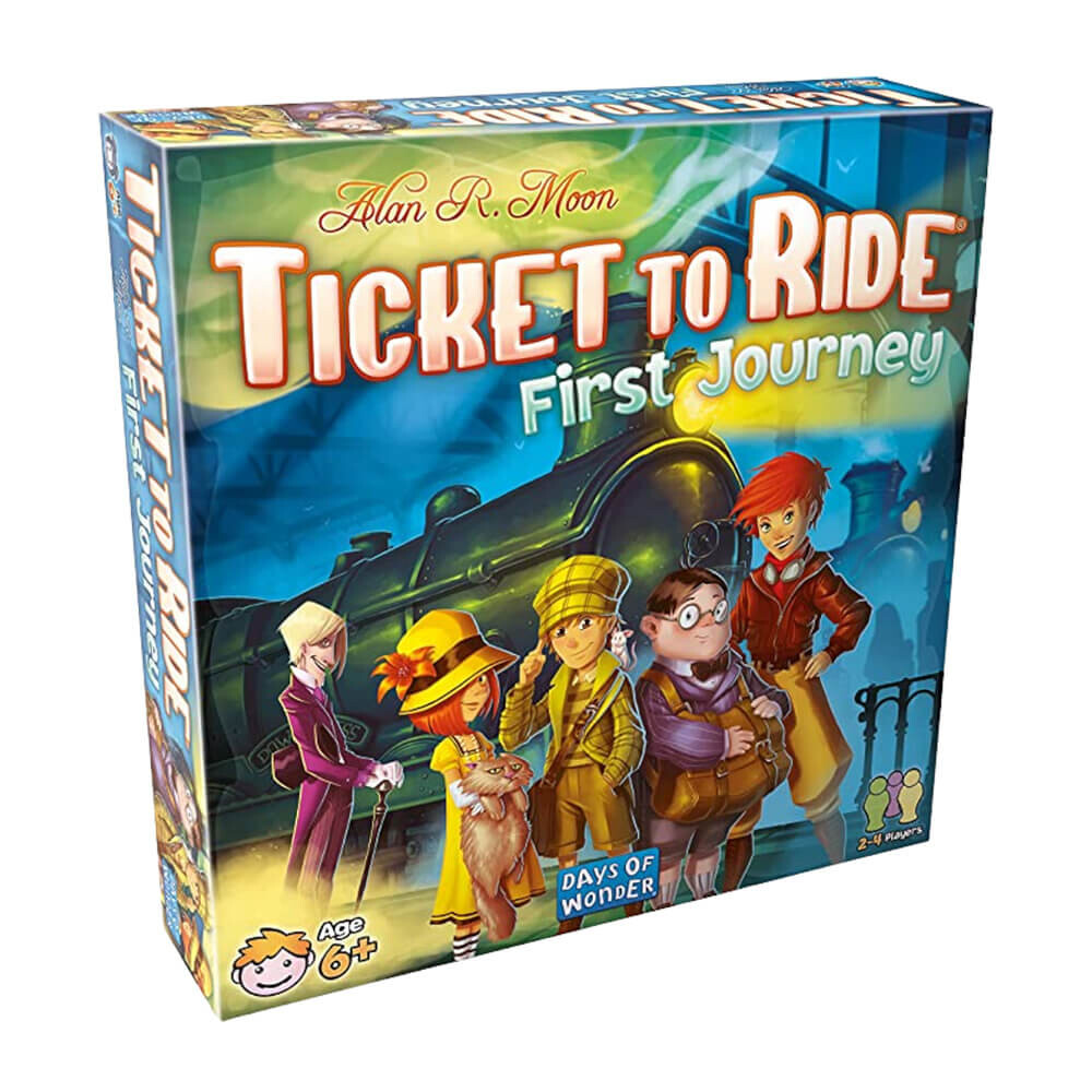 Настольная игра Days of Wonder: Ticket to Ride First Journey
Настольная игра Days of Wonder: Ticket to Ride First Journey