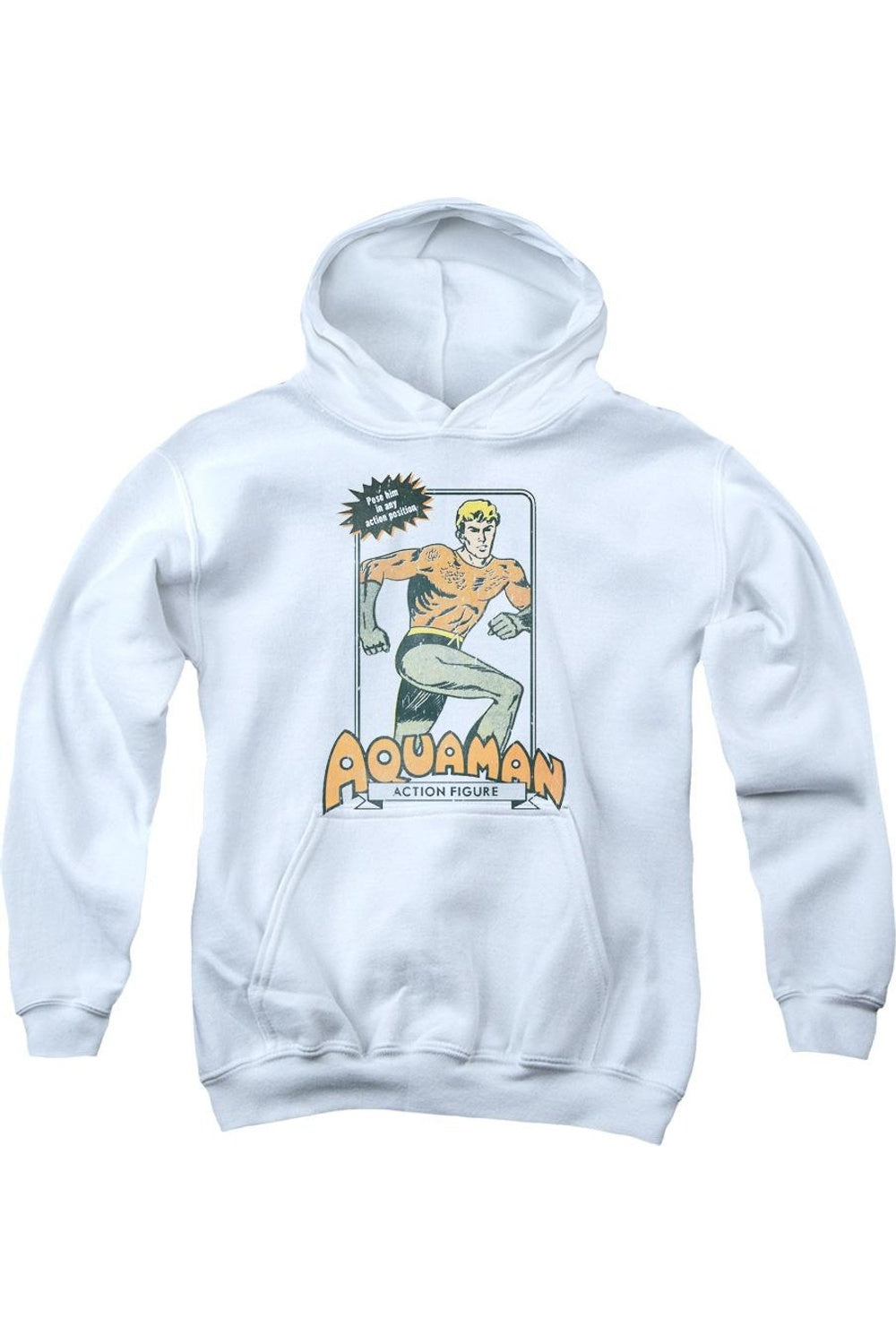 Толстовка с капюшоном DC Comics Am Action Figure Youth Gildan, белый
Толстовка с капюшоном DC Comics Am Action Figure Youth Gildan, белый