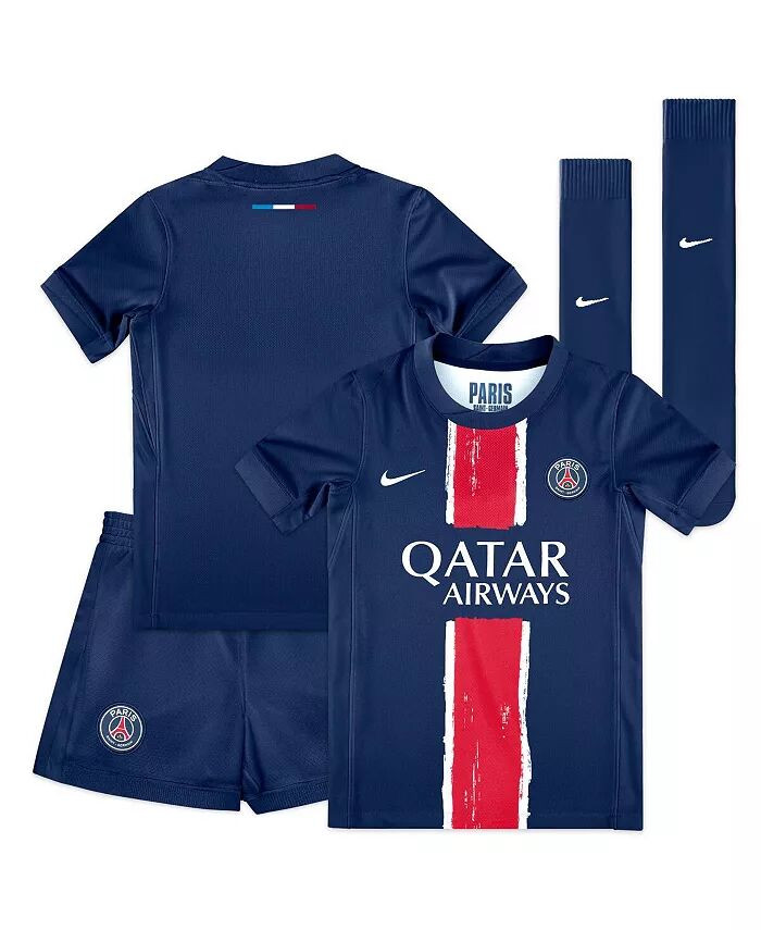 Дошкольный комплект формы Navy Paris Saint-Germain 2024/25 Home Replica Stadium Nike
Дошкольный комплект формы Navy Paris Saint-Germain 2024/25 Home Replica Stadium Nike