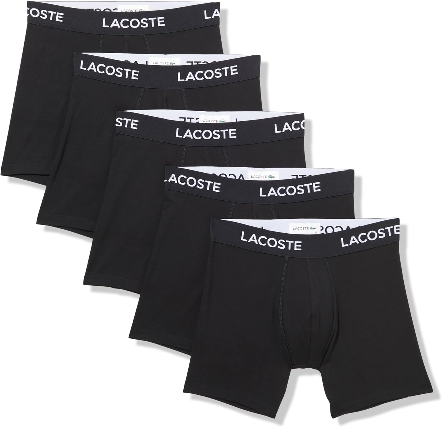 Lacoste мужские хлопковые эластичные боксеры Essentials, 7 штук, Black With Black Waistbands (New)
Lacoste мужские хлопковые эластичные боксеры Essentials, 7 штук, Black With Black Waistbands (New)