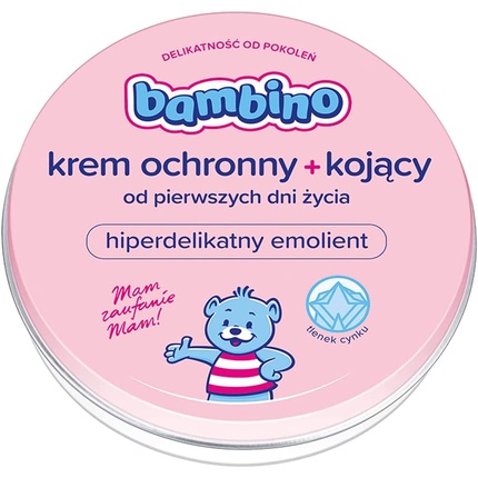 Защитный крем для детей с оксидом цинка 75 мл Bambino
Защитный крем для детей с оксидом цинка 75 мл Bambino