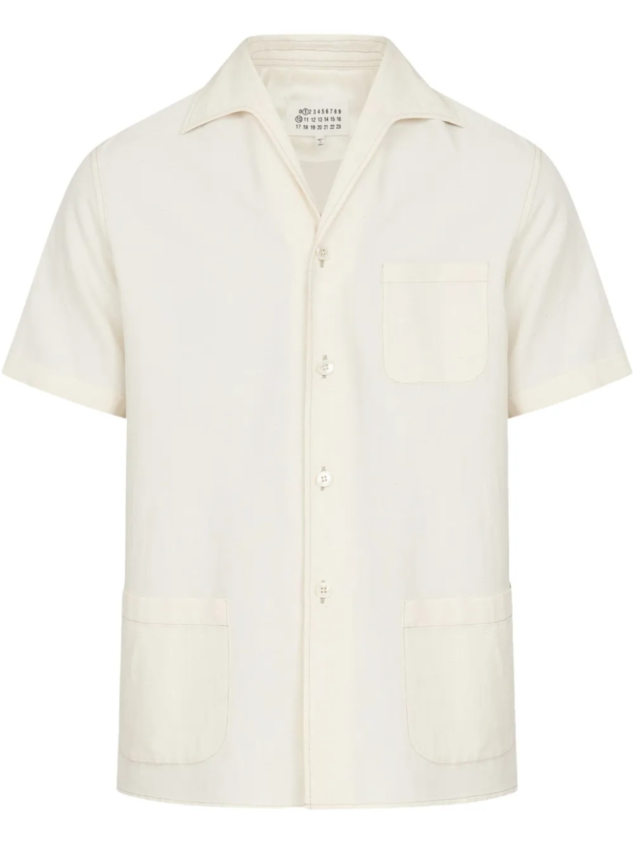 Рубашка с коротким рукавом Maison Margiela, белый
Рубашка с коротким рукавом Maison Margiela, белый