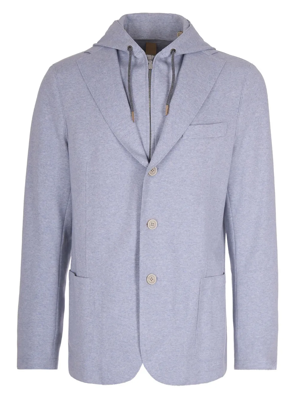 Хлопковая куртка с капюшоном Eleventy, синий
Хлопковая куртка с капюшоном Eleventy, синий