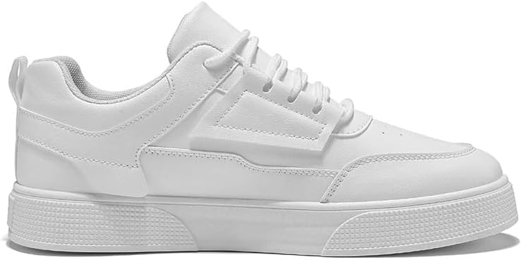 Мужские стильные повседневные спортивные кроссовки - легкие и дышащие туфли из искусственной кожи, с противоскользящей подошвой EVA, простые и удобные Hoalox, белый
Мужские стильные повседневные спортивные кроссовки - легкие и дышащие туфли из искусственной кожи, с противоскользящей подошвой EVA, простые и удобные Hoalox, белый