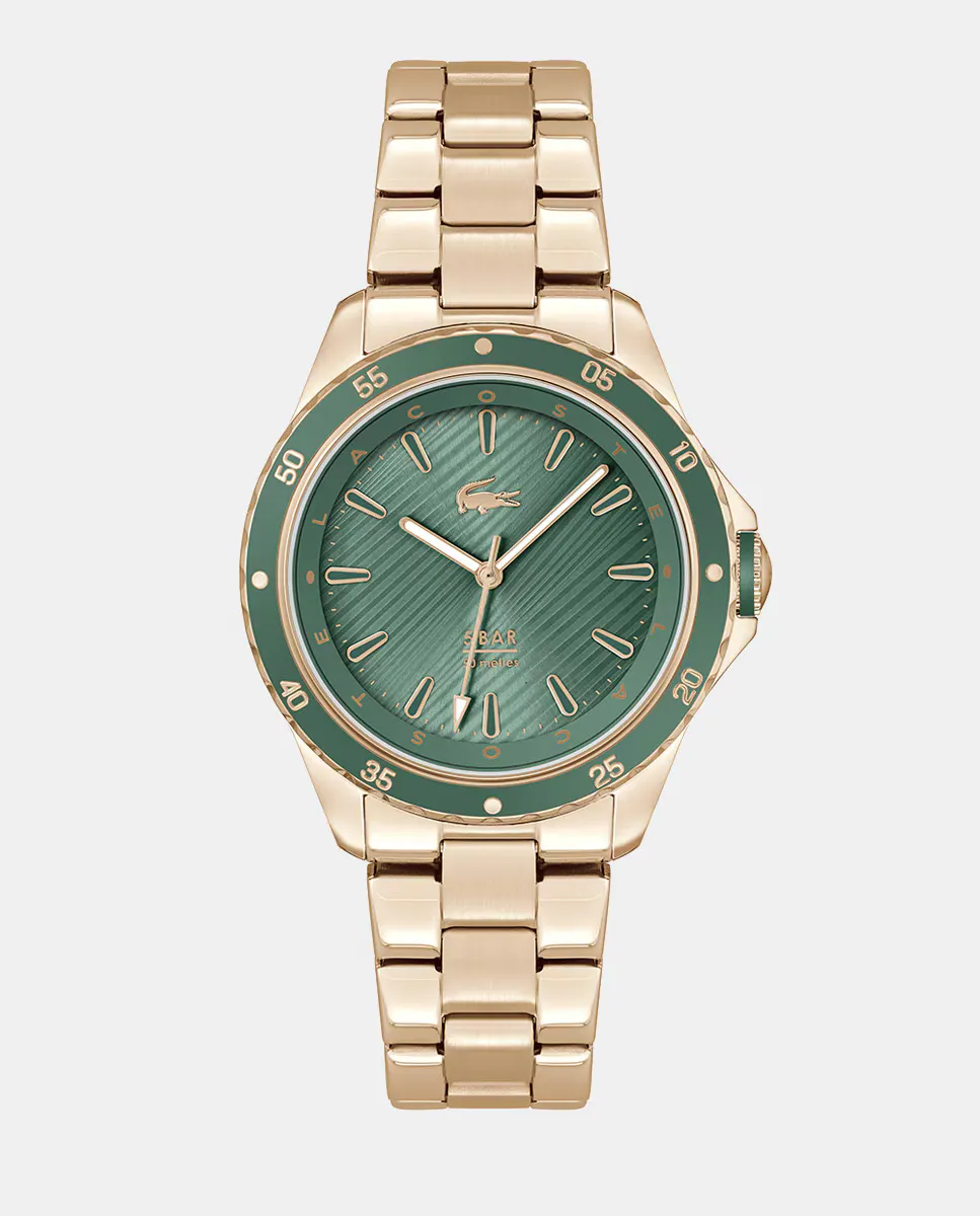 Женские часы Santorini 2001372 из двухцветной стали с порошковым покрытием Lacoste Watches, золотой
Женские часы Santorini 2001372 из двухцветной стали с порошковым покрытием Lacoste Watches, золотой