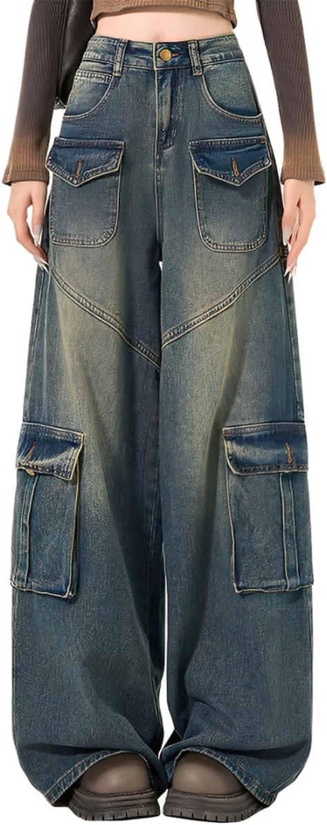 Джинсы Y2K в готическом винтажном стиле с прямыми штанинами и высокой посадкой kakarin choyx
Джинсы Y2K в готическом винтажном стиле с прямыми штанинами и высокой посадкой kakarin choyx