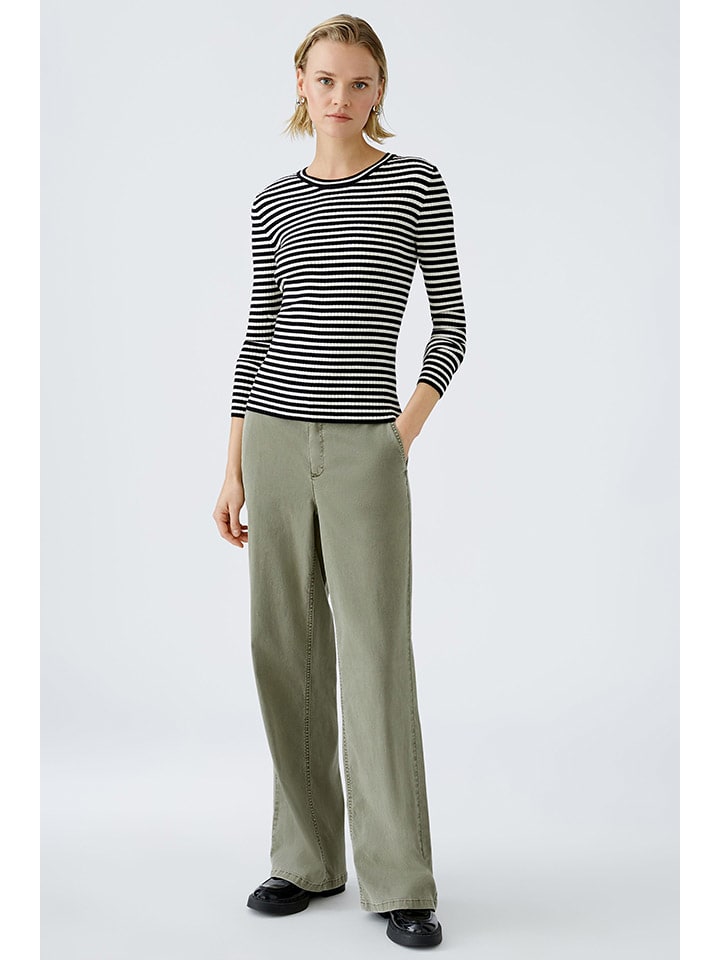 Oui Свитер черно-кремового цвета
Oui Свитер черно-кремового цвета