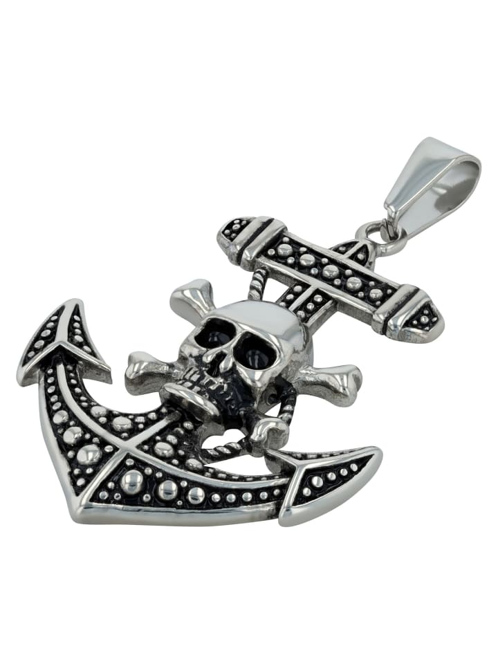 Adeliás Мужской кулон - кулон в виде черепа из нержавеющей стали, серебристый
Adeliás Мужской кулон - кулон в виде черепа из нержавеющей стали, серебристый