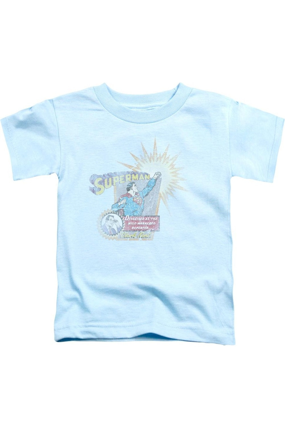 Футболка с коротким рукавом "Гениальная маскировка Супермена" для детей Gildan, светло-голубой 
Футболка с коротким рукавом "Гениальная маскировка Супермена" для детей Gildan, светло-голубой