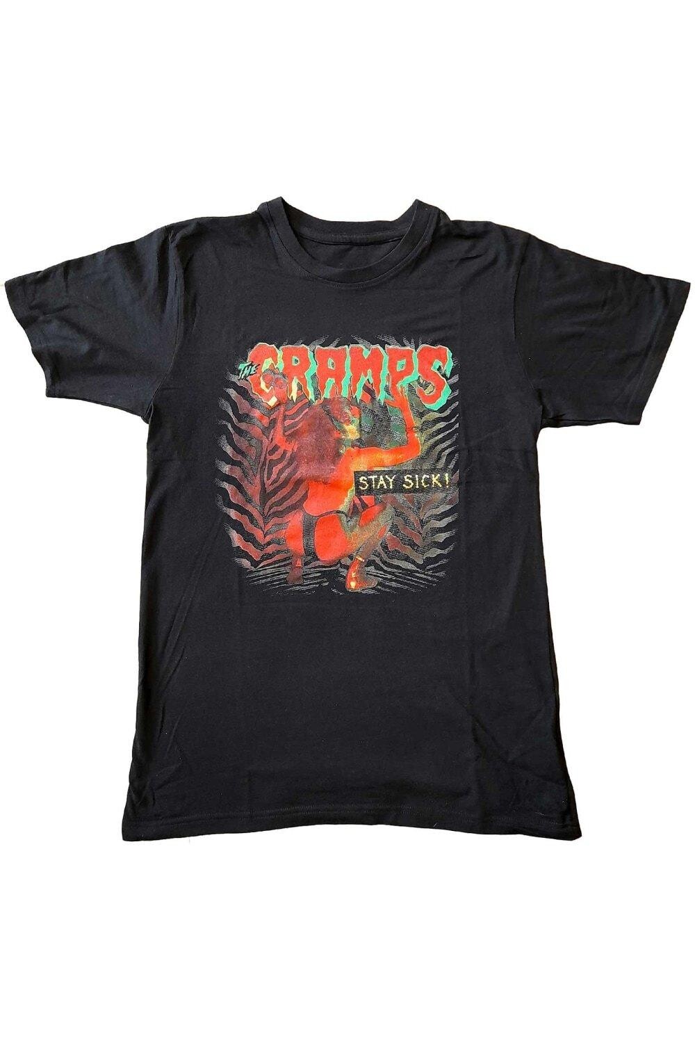 Хлопковая футболка Stay Sick The Cramps, черный
Хлопковая футболка Stay Sick The Cramps, черный