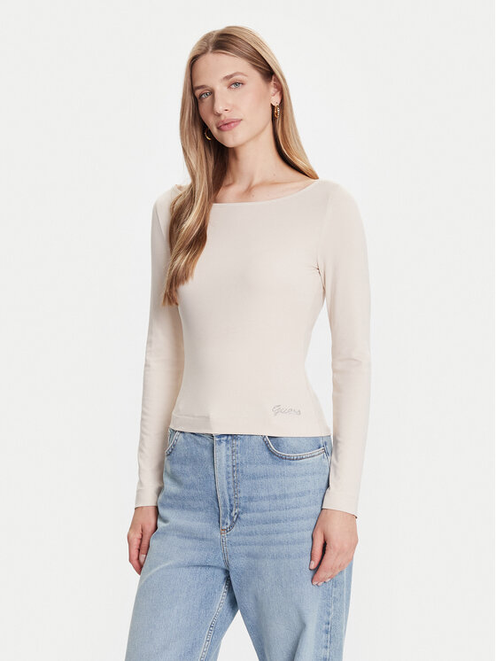 Блузка slim fit W5BP46 KCYV2 Guess, бежевый
Блузка slim fit W5BP46 KCYV2 Guess, бежевый