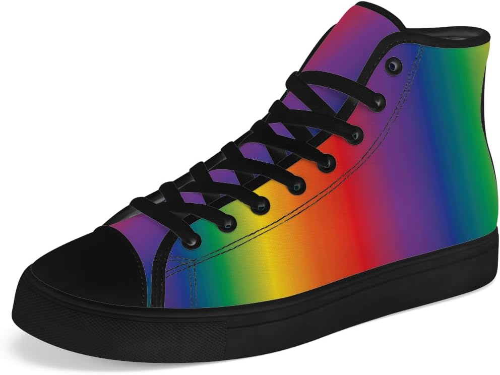 Кроссовки на высокой подошве унисекс с градиентом, женские и мужские, текстильные, с радугой, шнуровкой, повседневные, идеальные подарки для мужчин и женщин Chebing, 619 Multicolor
Кроссовки на высокой подошве унисекс с градиентом, женские и мужские, текстильные, с радугой, шнуровкой, повседневные, идеальные подарки для мужчин и женщин Chebing, 619 Multicolor