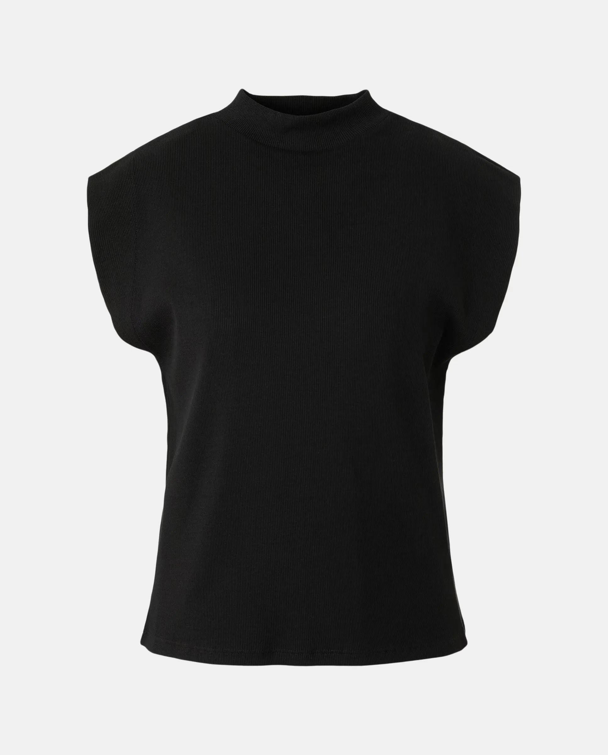 Женская майка без рукавов с воротником перкинс Easy Wear, черный
Женская майка без рукавов с воротником перкинс Easy Wear, черный