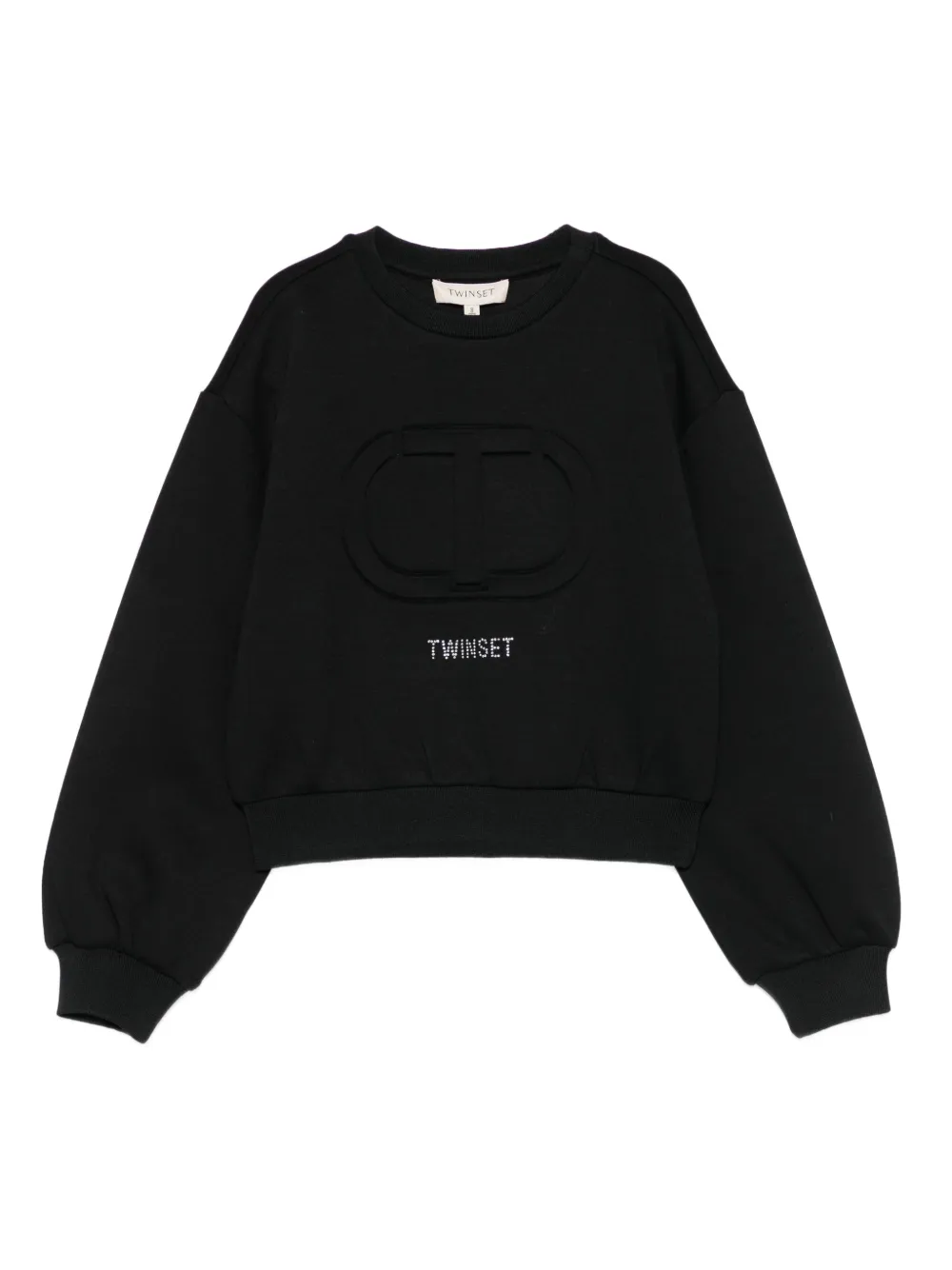 Свитшот с логотипом TWINSET Kids, черный
Свитшот с логотипом TWINSET Kids, черный