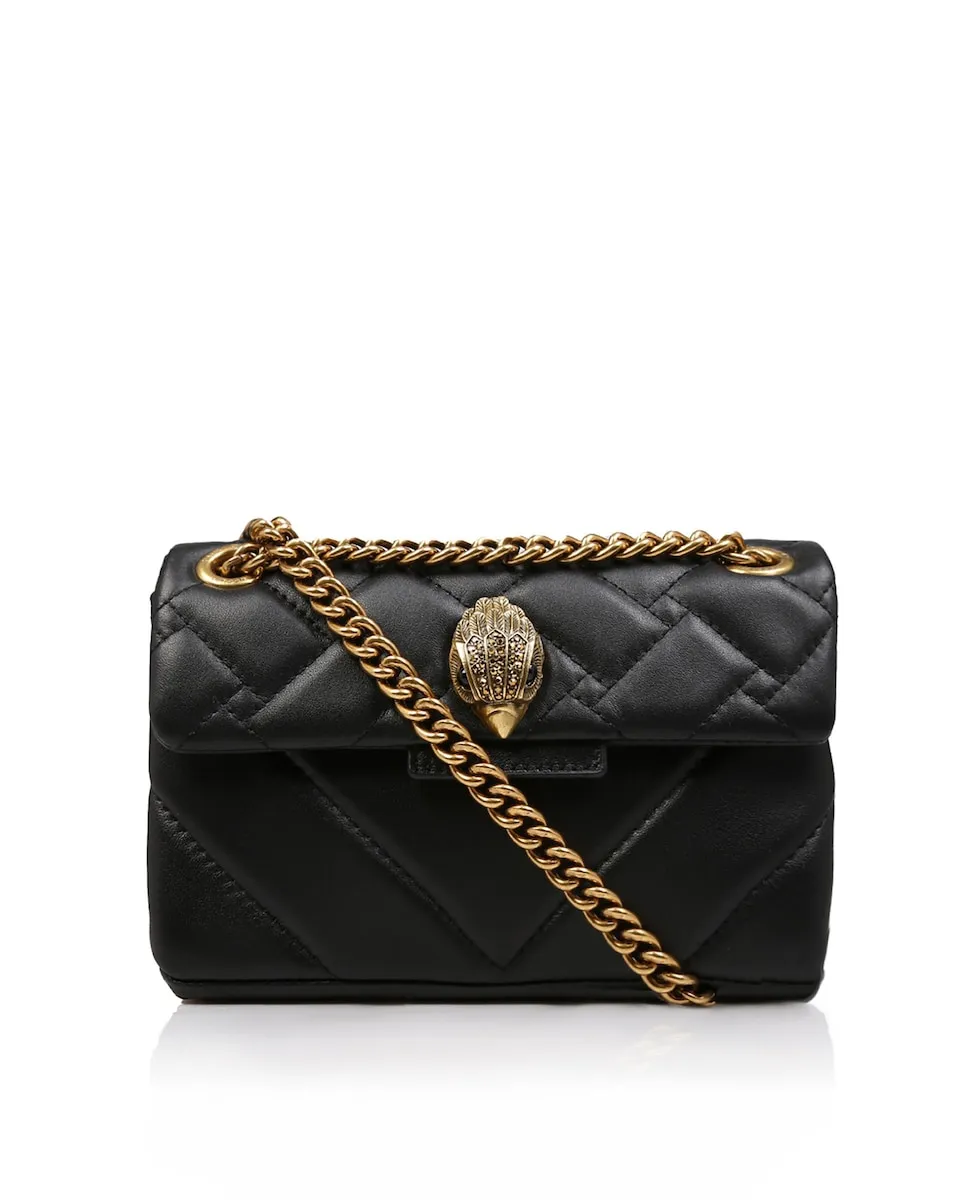 Женская кожаная сумка с фронтальной застежкой Kurt Geiger, черный
Женская кожаная сумка с фронтальной застежкой Kurt Geiger, черный