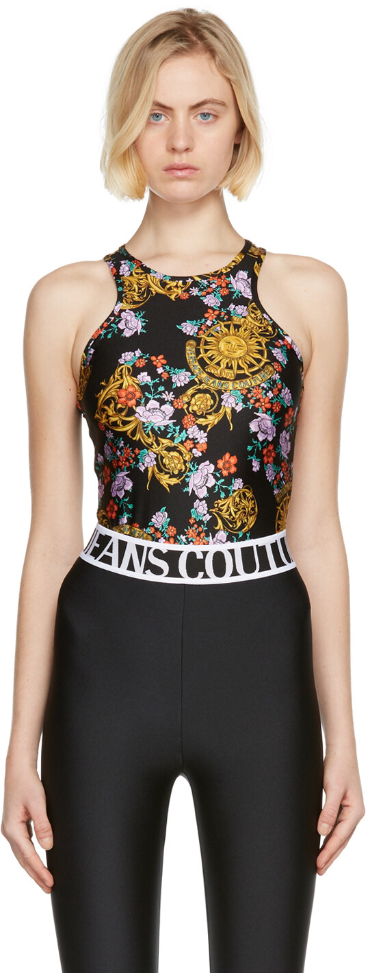 Черное боди Sun Flower Garland Versace Jeans Couture
Черное боди Sun Flower Garland Versace Jeans Couture