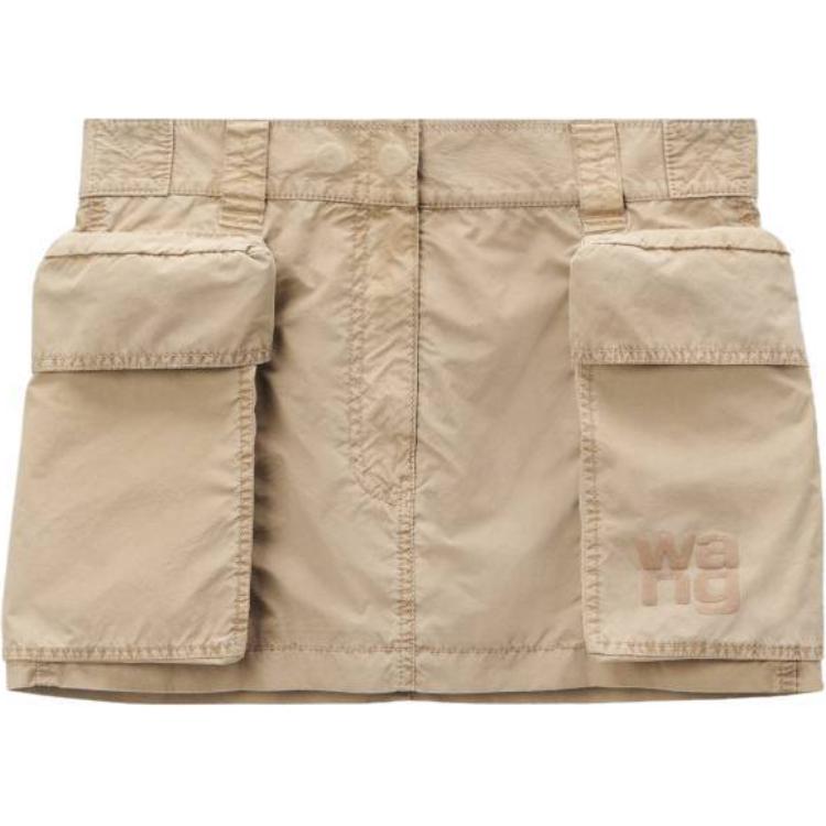 Мини-юбка карго с принтом логотипа Alexander Wang, хаки
Мини-юбка карго с принтом логотипа Alexander Wang, хаки