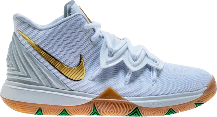 Кроссовки Nike Kyrie 5 GS 'Irish', белый
Кроссовки Nike Kyrie 5 GS 'Irish', белый