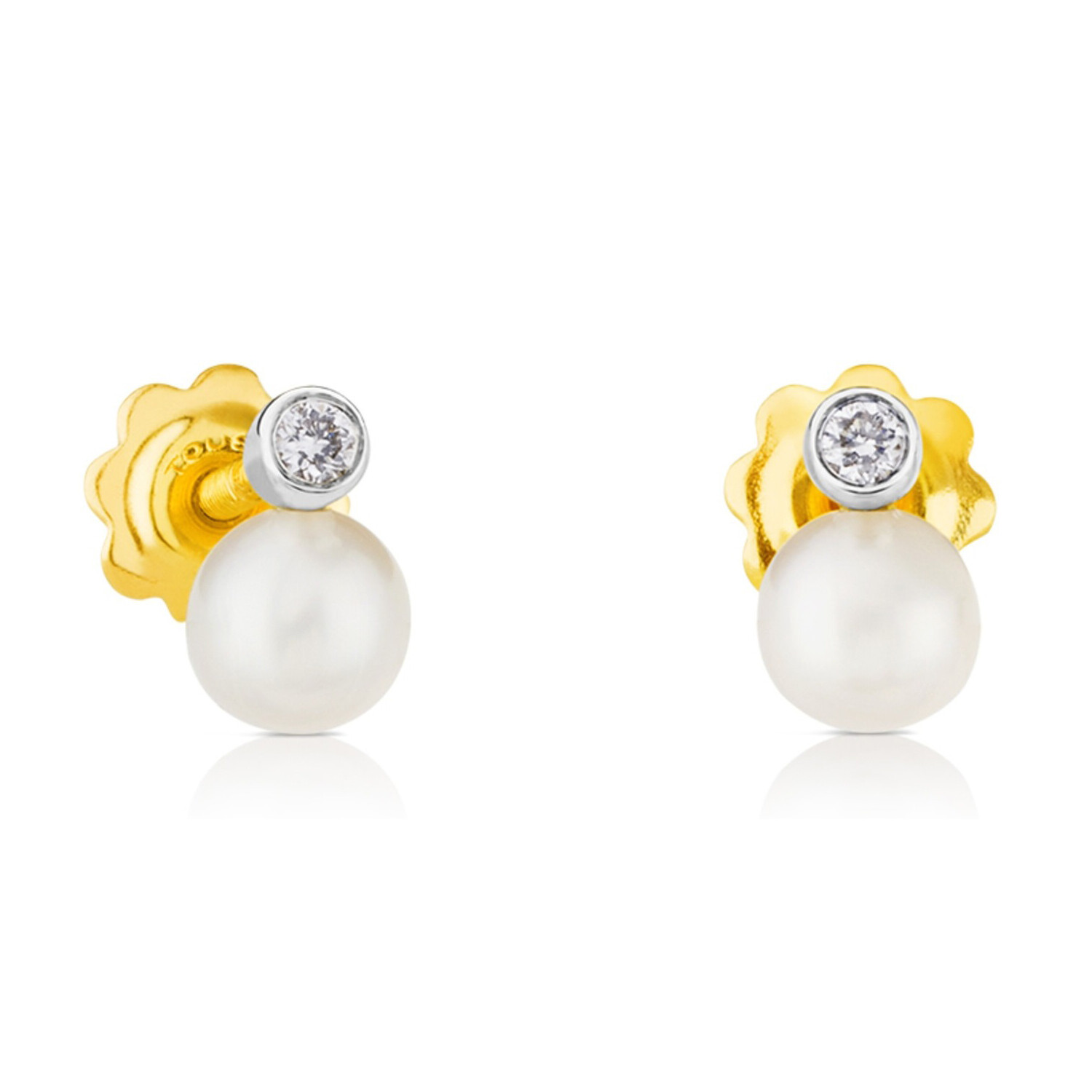 Серьги Tous Basics, белое золото/жемчуг/бриллиант
Серьги Tous Basics, белое золото/жемчуг/бриллиант