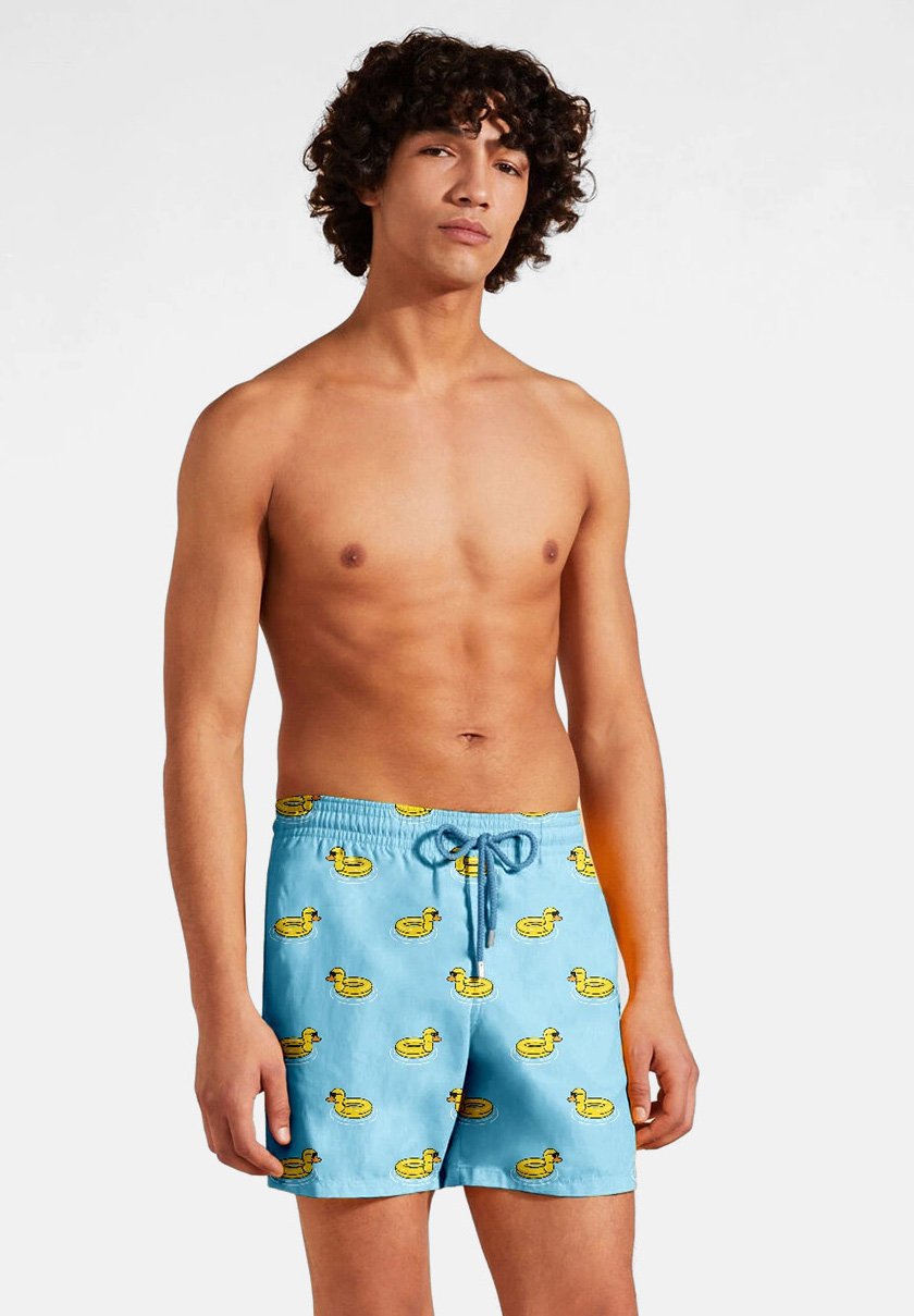 Шорты для плавания DUCKBOY Mr. GUGU & Miss GO, синий 
Шорты для плавания DUCKBOY Mr. GUGU & Miss GO, синий