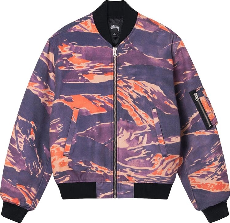 Бомбер Stussy Tigris Canvas Bomber 'Purple', фиолетовый
Бомбер Stussy Tigris Canvas Bomber 'Purple', фиолетовый