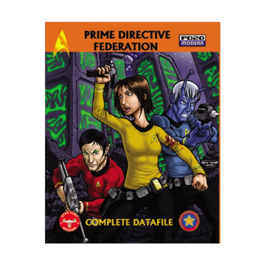 Prime Directive Federation - Complete Datafile (PD20 Modern Edition), Prime Directive (d20), мягкая обложка
Prime Directive Federation - Complete Datafile (PD20 Modern Edition), Prime Directive (d20), мягкая обложка