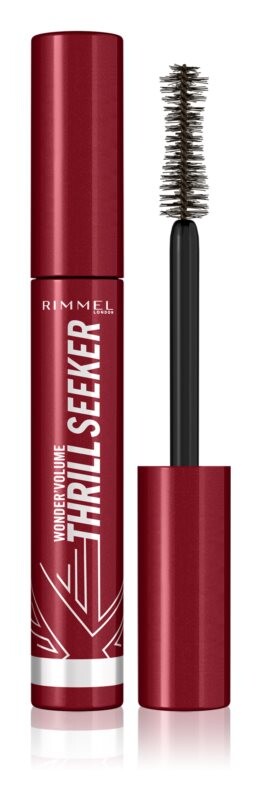 Объемная и подкручивающая тушь Rimmel WonderVolume Thrill Seeker, оттенок Black Brown 8 мл 
Объемная и подкручивающая тушь Rimmel WonderVolume Thrill Seeker, оттенок Black Brown 8 мл