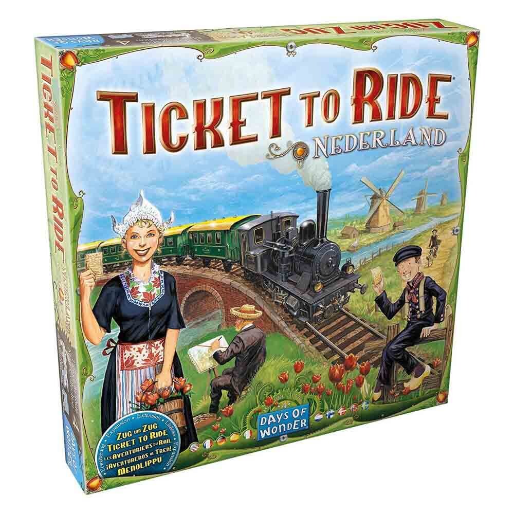 Дополнение для настольной игры Days Of Wonder: Ticket To Ride Nederland
Дополнение для настольной игры Days Of Wonder: Ticket To Ride Nederland