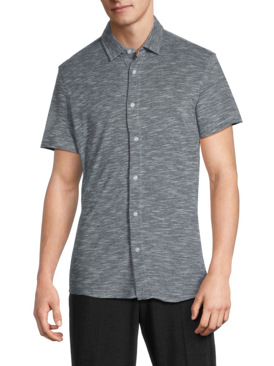 Рубашка из меланжевого хлопка Soul of London, темно-синий
Рубашка из меланжевого хлопка Soul of London, темно-синий