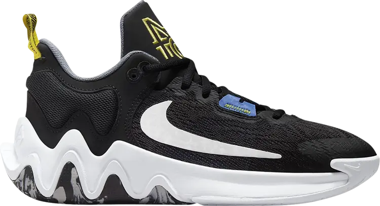 Кроссовки Nike Giannis Immortality 2 GS 'Black White', черный 
Кроссовки Nike Giannis Immortality 2 GS 'Black White', черный