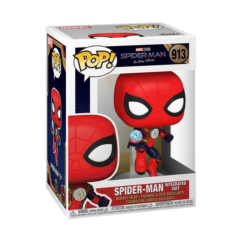 Фигурка Funko Pop! Marvel: Spider-Man: No Way Home - Spider-Man in Integrated Suit
Фигурка Funko Pop! Marvel: Spider-Man: No Way Home - Spider-Man in Integrated Suit