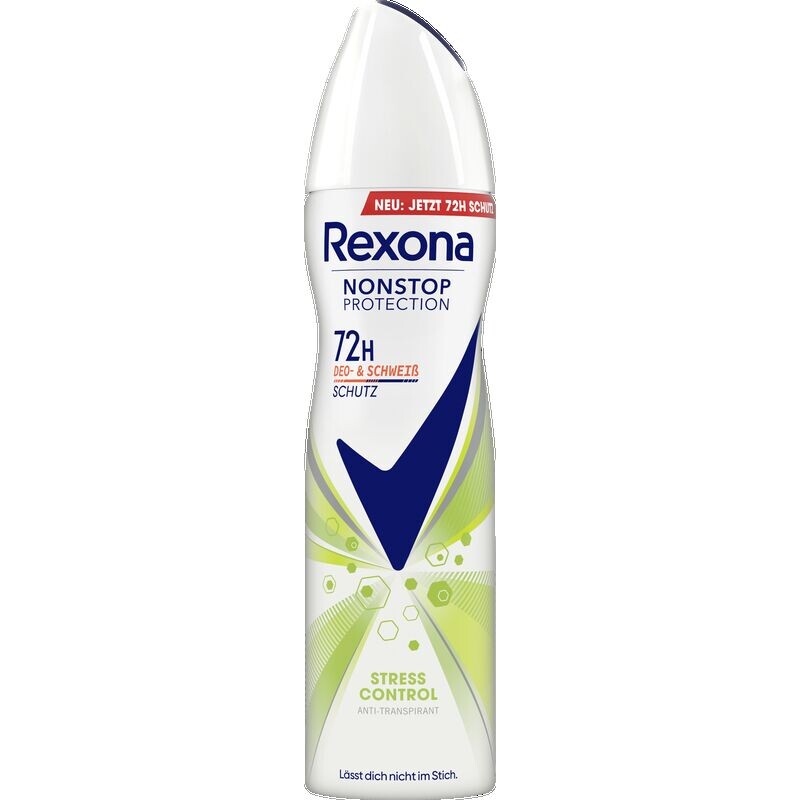 Непрерывная защита Спрей-антиперспирант Контроль стресса Rexona, 150 ml
Непрерывная защита Спрей-антиперспирант Контроль стресса Rexona, 150 ml