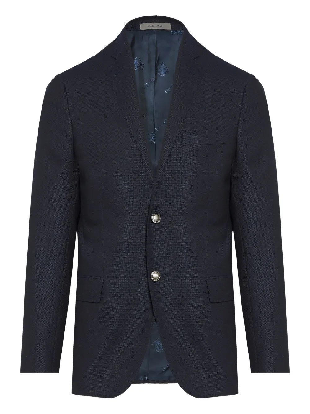 Однобортный пиджак Corneliani, синий
Однобортный пиджак Corneliani, синий