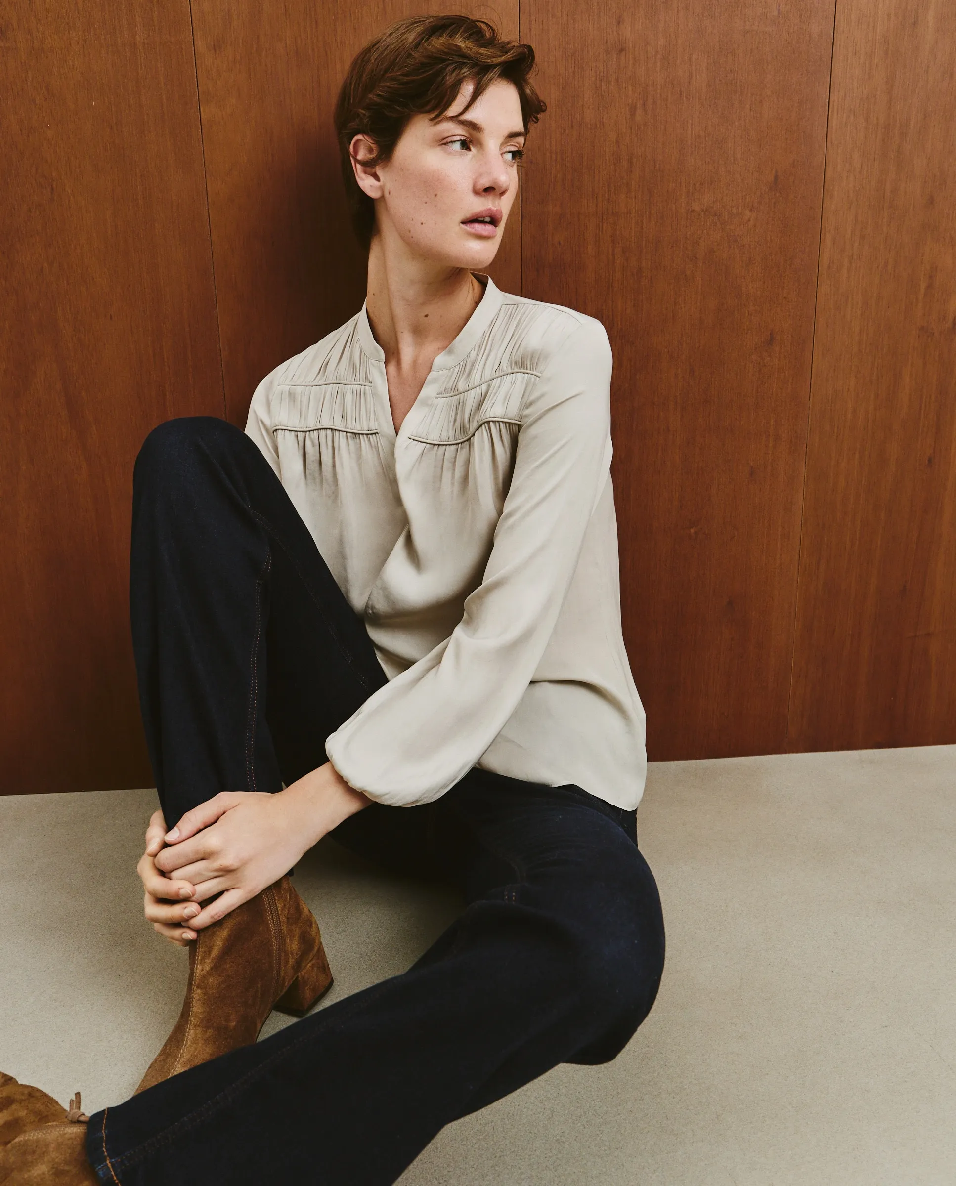 Женская блузка с длинным рукавом Southern Cotton, серый
Женская блузка с длинным рукавом Southern Cotton, серый