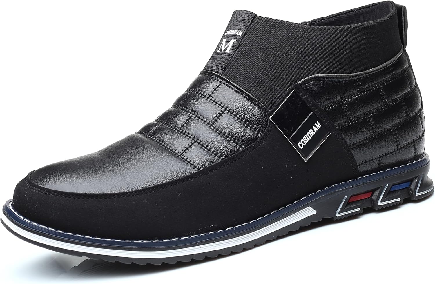 Мужская повседневная обувь COSIDRAM, модные деловые туфли класса люкс, офисные лоферы, балетки и кроссовки для мужчин, черный
Мужская повседневная обувь COSIDRAM, модные деловые туфли класса люкс, офисные лоферы, балетки и кроссовки для мужчин, черный