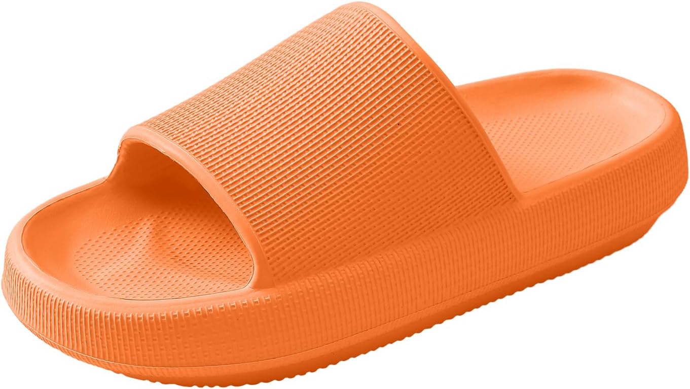 Женские шлепанцы HUXMEYSON, мужские быстросохнущие шлепанцы, тапочки для душа с поддержкой свода стопы и амортизирующей подошвой, оранжевый
Женские шлепанцы HUXMEYSON, мужские быстросохнущие шлепанцы, тапочки для душа с поддержкой свода стопы и амортизирующей подошвой, оранжевый