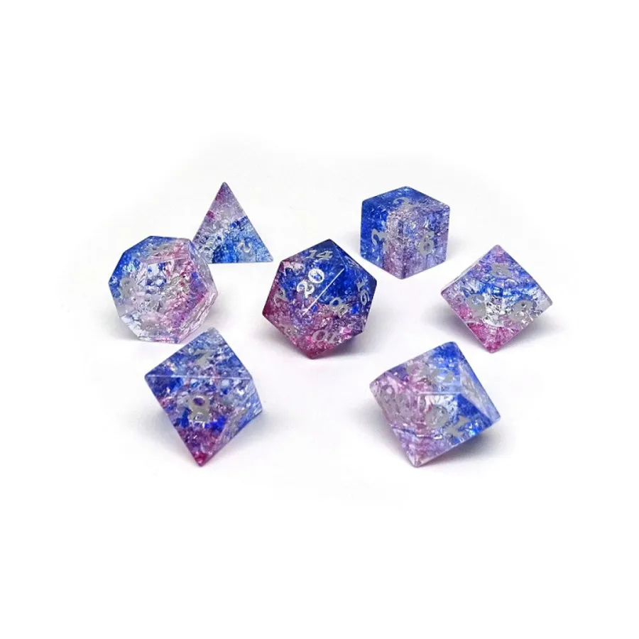 Космическая туманность с серебром (7), Dice - 7 Piece Poly Sets - Assorted (Easy Roller Dice)
Космическая туманность с серебром (7), Dice - 7 Piece Poly Sets - Assorted (Easy Roller Dice)