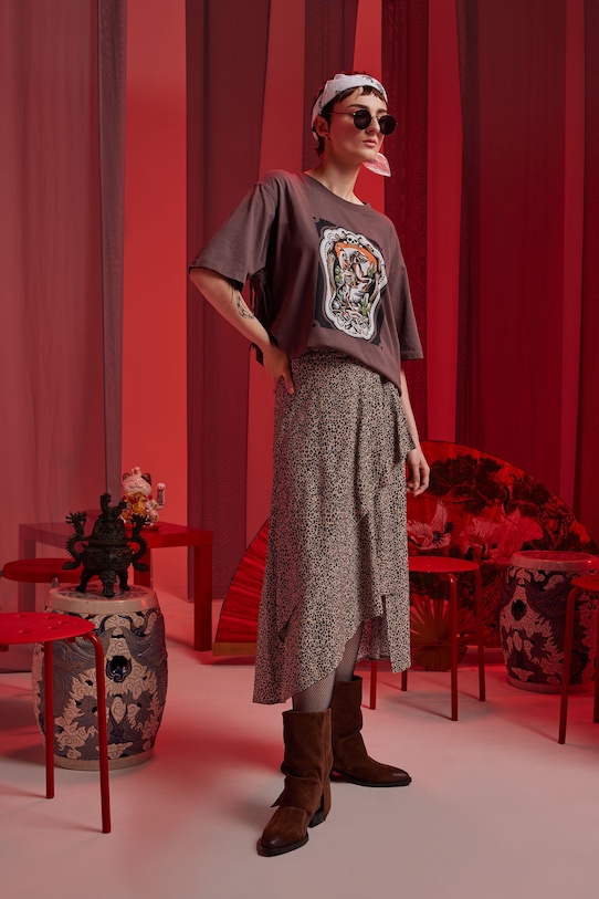 Хлопковая футболка Medicine, коричневый
Хлопковая футболка Medicine, коричневый