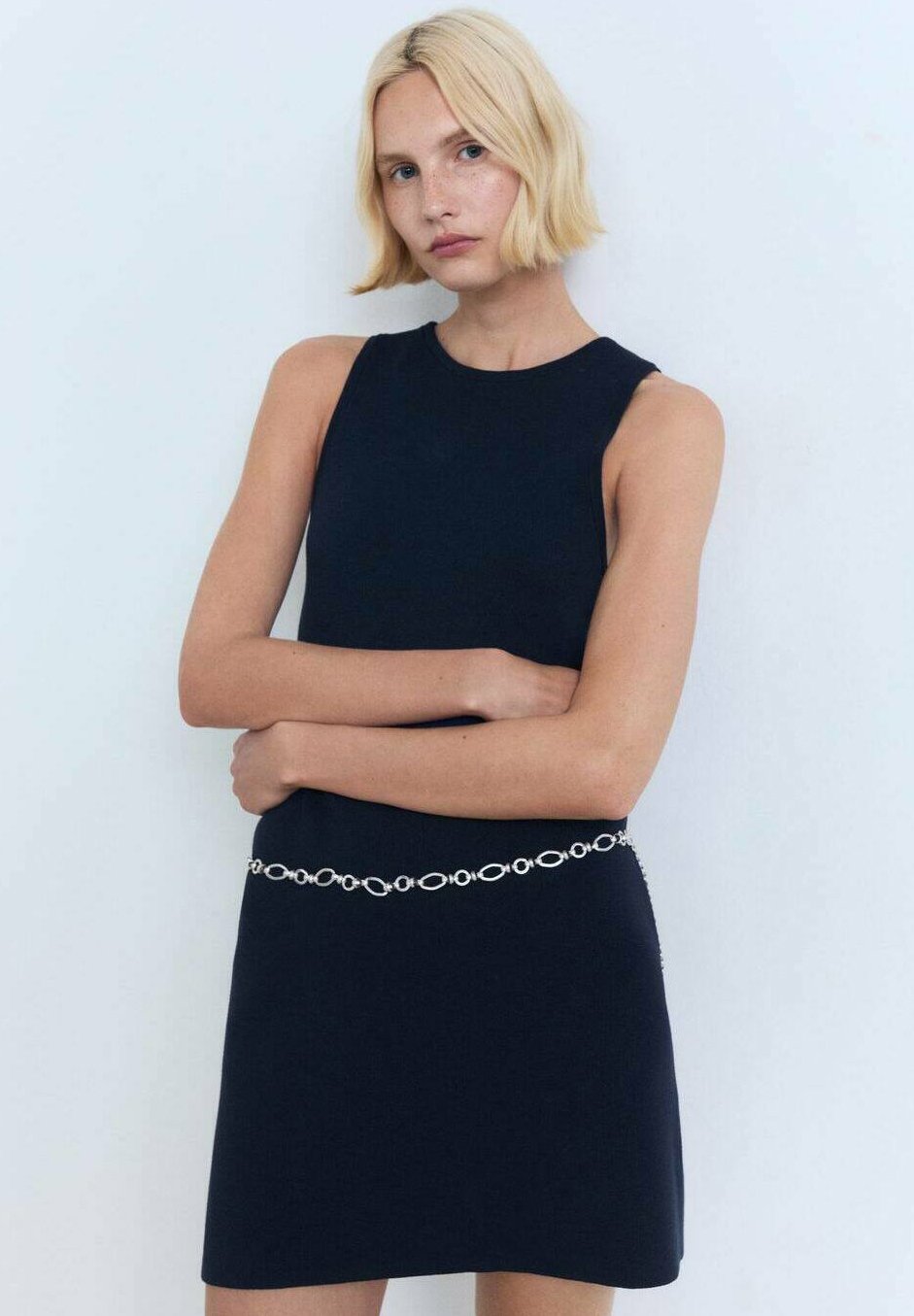 Платье-джемпер Mango, темно-синий
Платье-джемпер Mango, темно-синий