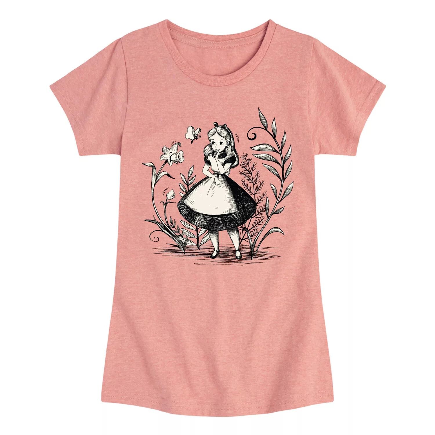 Футболка с рисунком Алисы в стране чудес для девочек 7–16 лет Disney's Alice Sketch Licensed Character, светло-розовый
Футболка с рисунком Алисы в стране чудес для девочек 7–16 лет Disney's Alice Sketch Licensed Character, светло-розовый