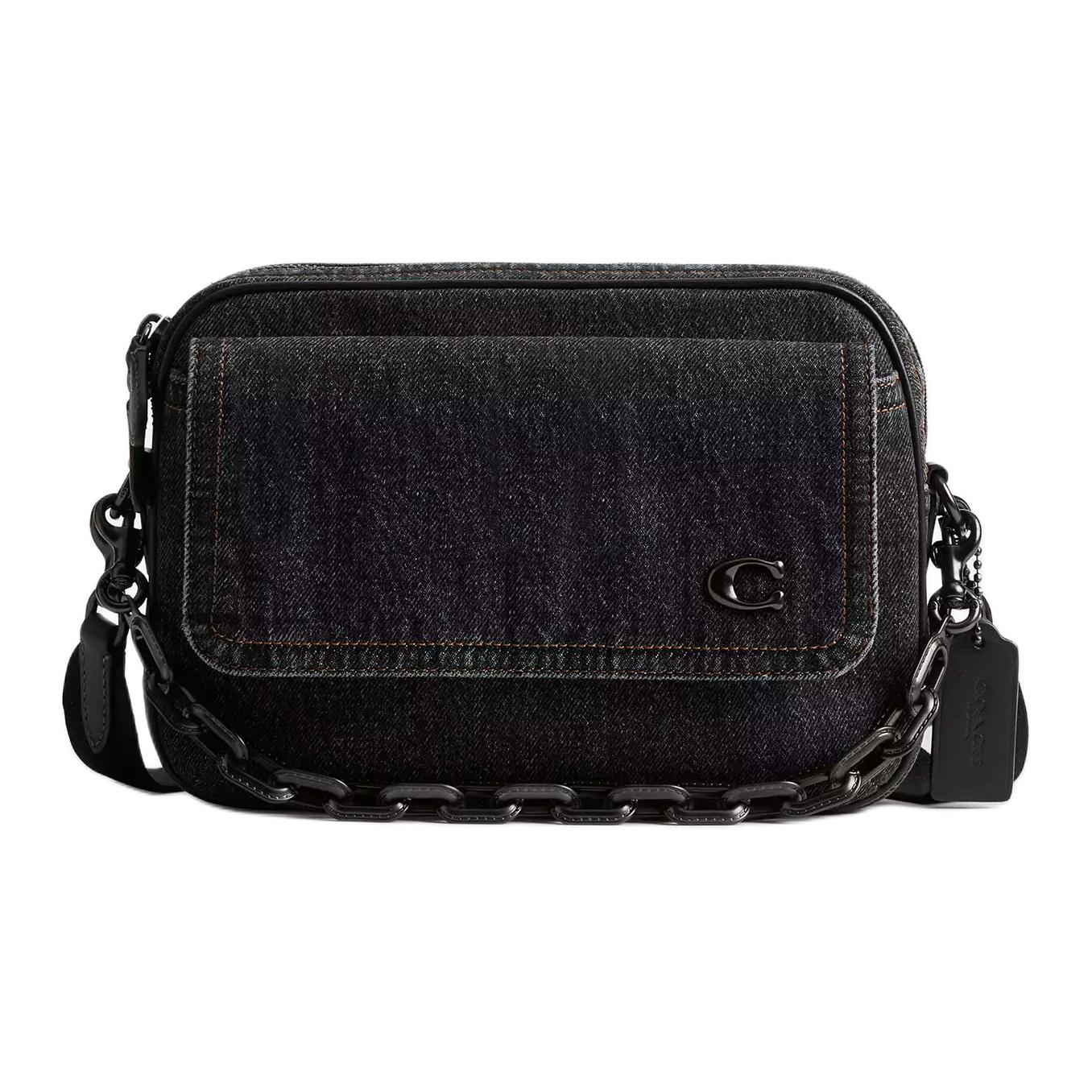 COACH Кожаный рюкзак средний мужской вымытый черный
COACH Кожаный рюкзак средний мужской вымытый черный