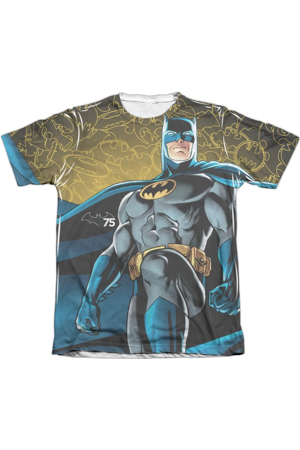 Футболка Batman 75 Glow для взрослых из полиэстера/хлопка с коротким рукавом Gildan, белый
Футболка Batman 75 Glow для взрослых из полиэстера/хлопка с коротким рукавом Gildan, белый