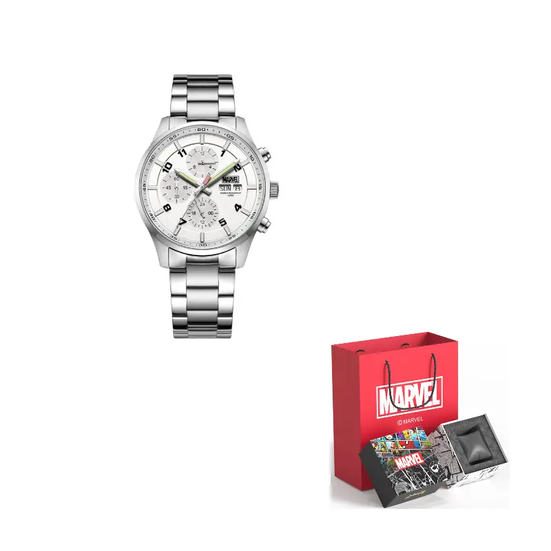 MARVEL Часы Men's Watch, M-6049SSW
MARVEL Часы Men's Watch, M-6049SSW