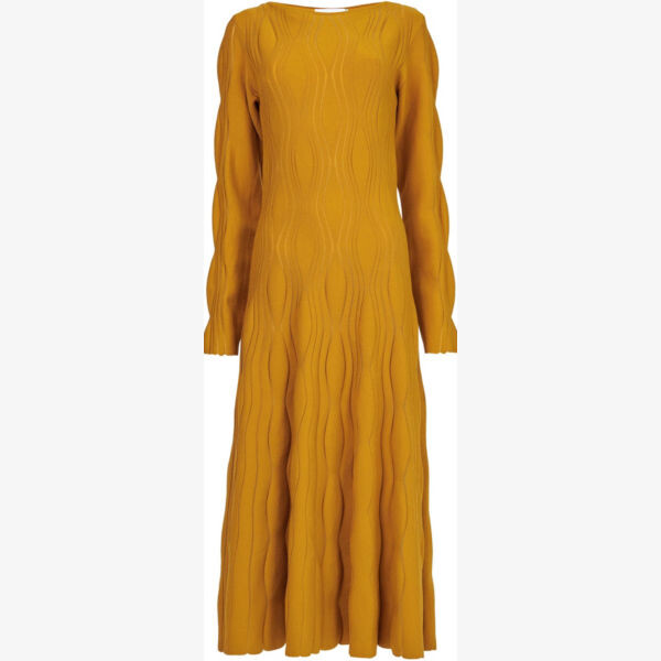 Платье макси из контрастной сетки Leem, желтый
Платье макси из контрастной сетки Leem, желтый
