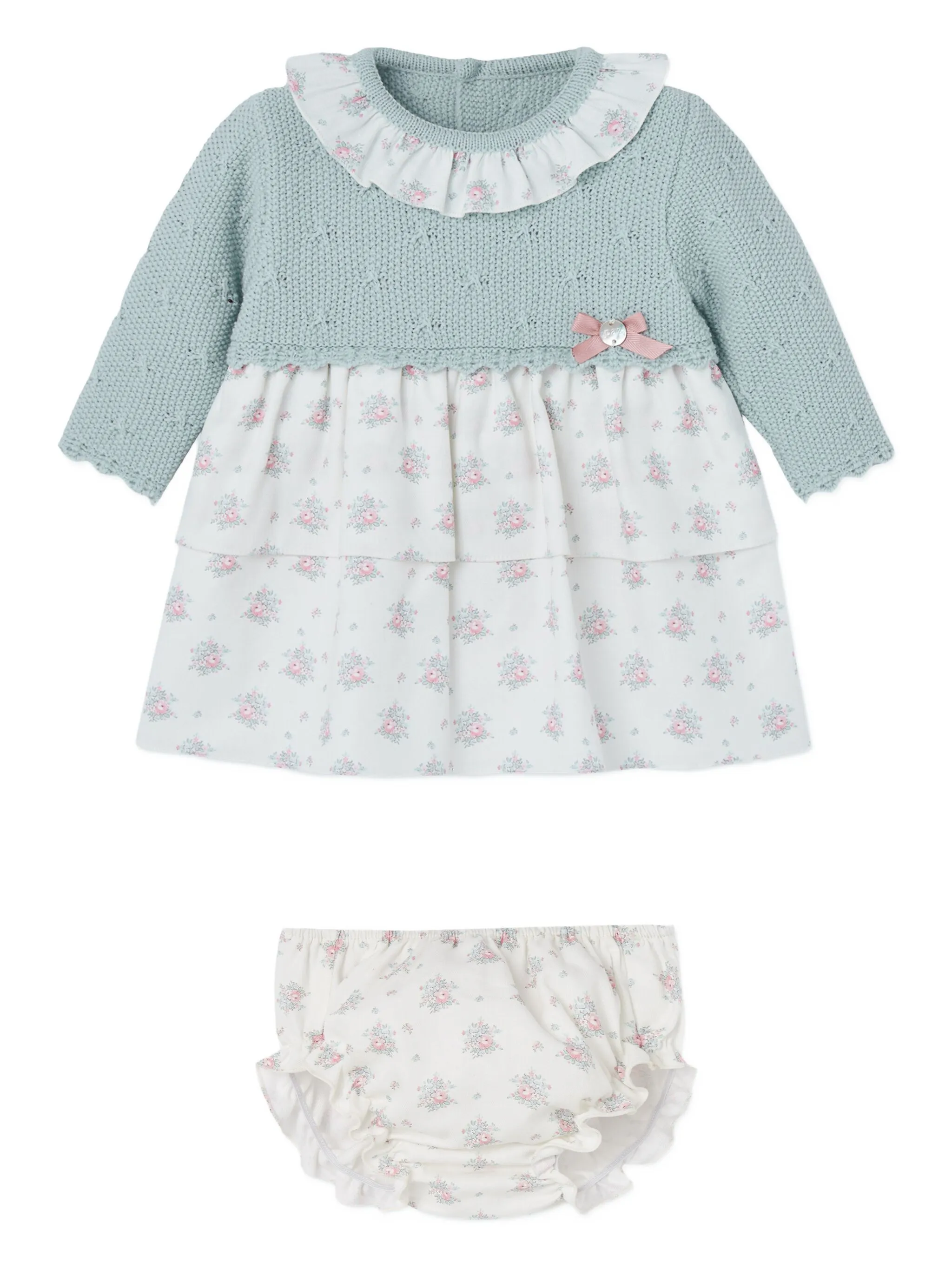 Комплект из платья и блумеров Paz Rodriguez, зеленый
Комплект из платья и блумеров Paz Rodriguez, зеленый