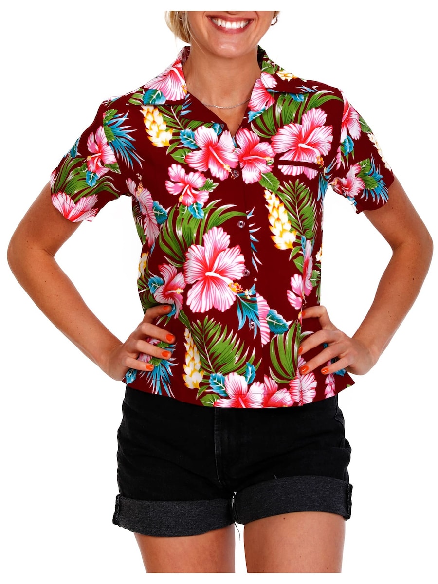 Блуза King Kameha Hibiscus NEW, красный
Блуза King Kameha Hibiscus NEW, красный