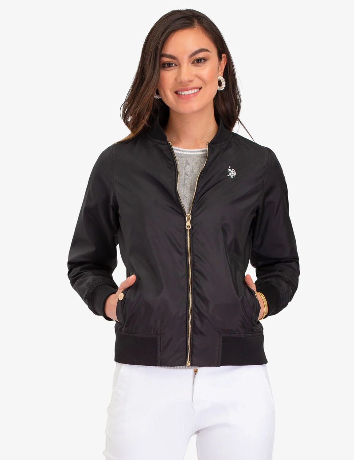 Куртка-бомбер U.S. Polo Assn. Solid, черный
Куртка-бомбер U.S. Polo Assn. Solid, черный
