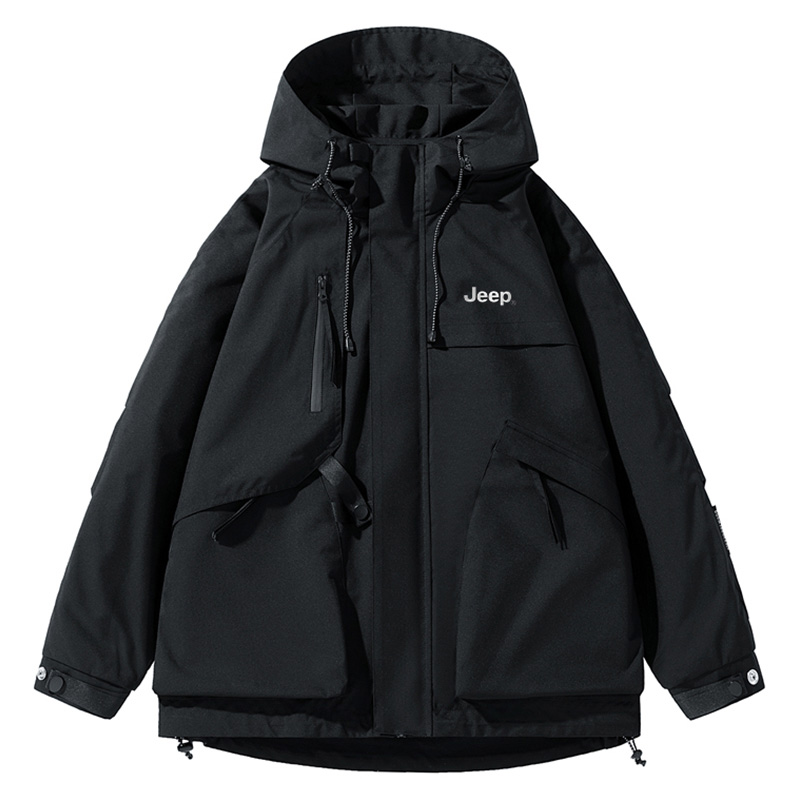 Jeep Городская куртка для улицы унисекс, Fleece-Lined-Black
Jeep Городская куртка для улицы унисекс, Fleece-Lined-Black