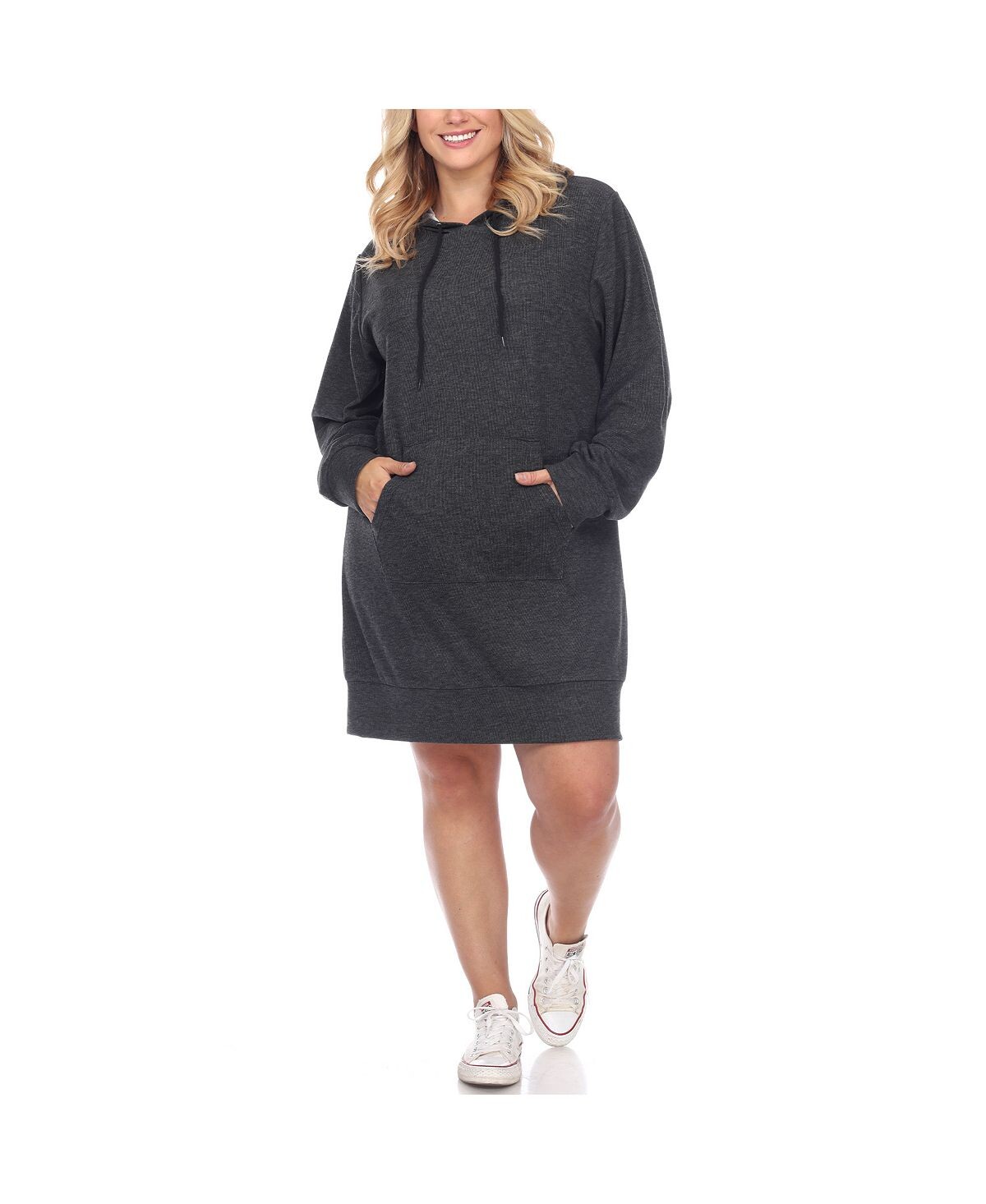 Женское платье-толстовка с капюшоном больших размеров White Mark, мульти
Женское платье-толстовка с капюшоном больших размеров White Mark, мульти